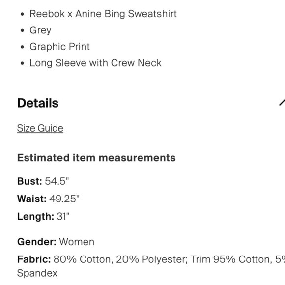 Anine Bing Reebok Sweater - Picture 4 of 4